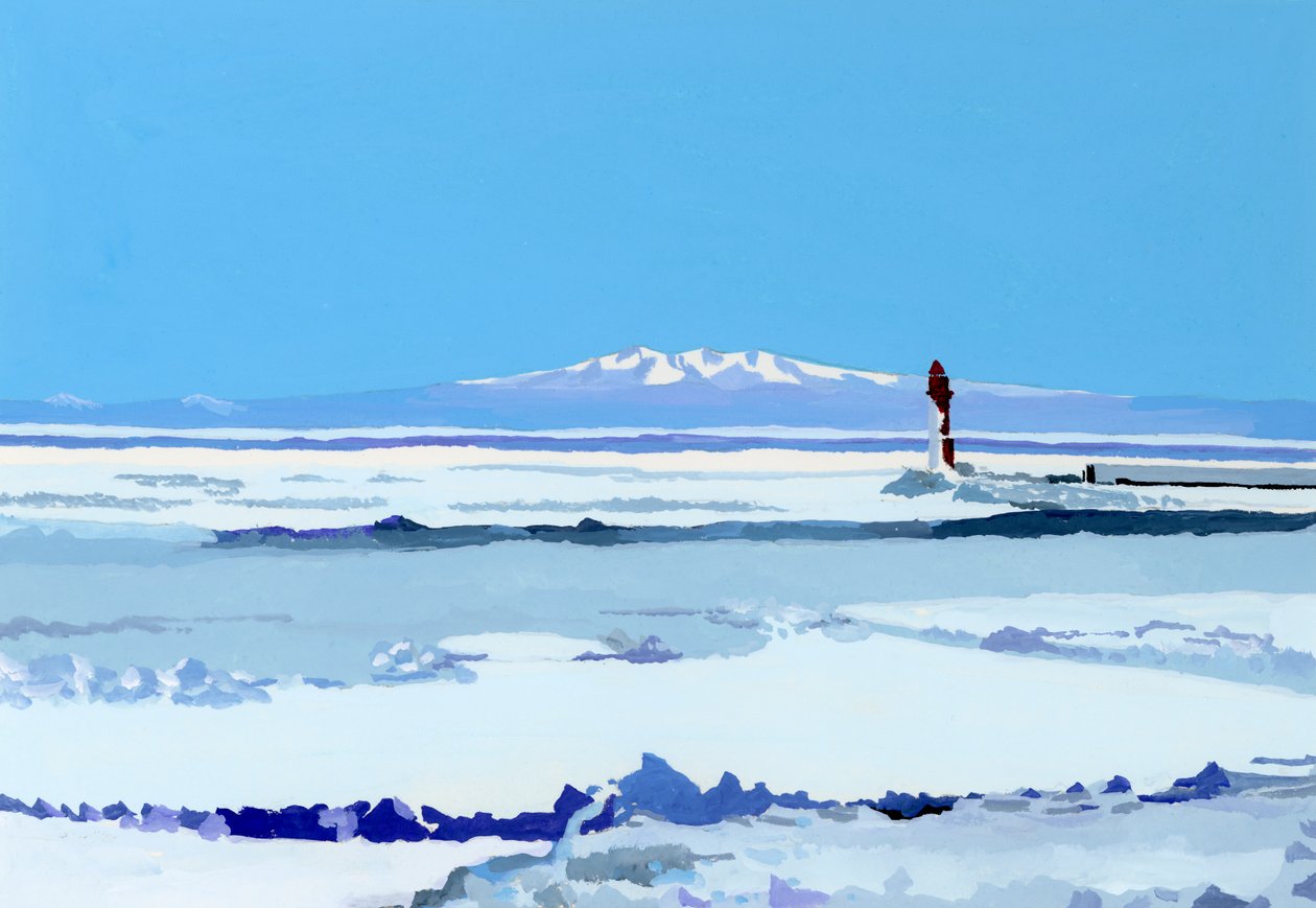 navio de gelo à deriva de Hiroyuki Izutsu