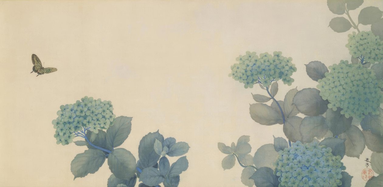 Hishida Shunso, Hortensien de Hishida shunso