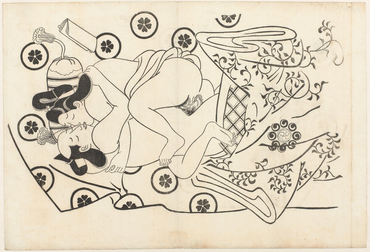 Show erótico de Hishikawa Moroshige (attributed to)