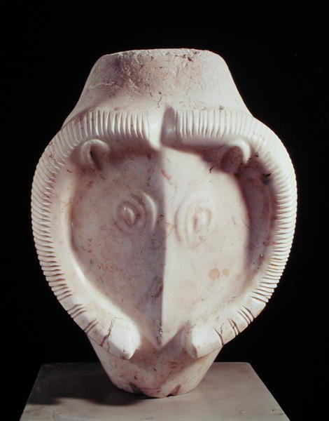 Cabeça de um carneiro, de Acana, Síria de Hittite