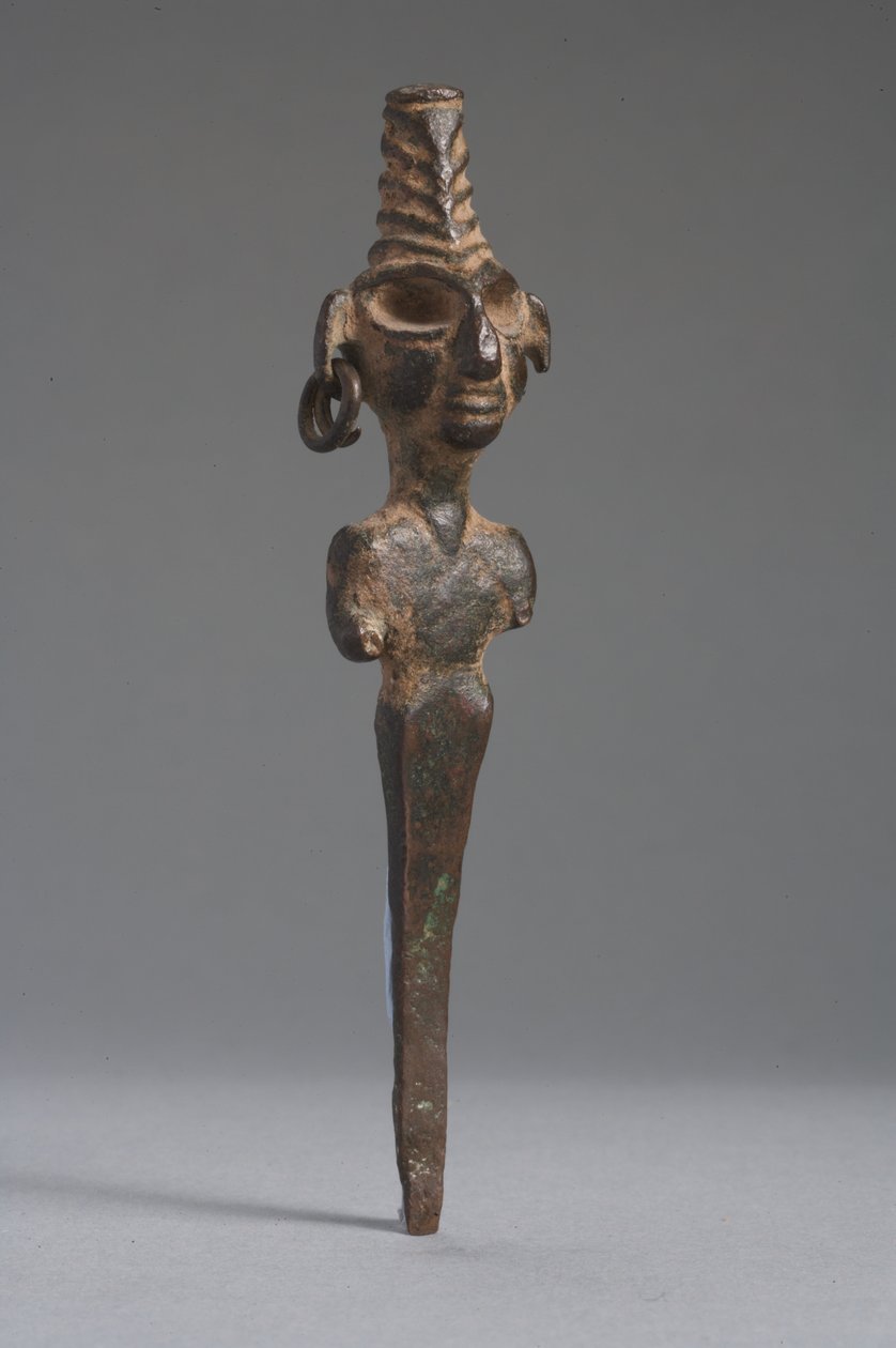 Figura anatólico-canananéia (bronze) (ver também 325616) de Hittite