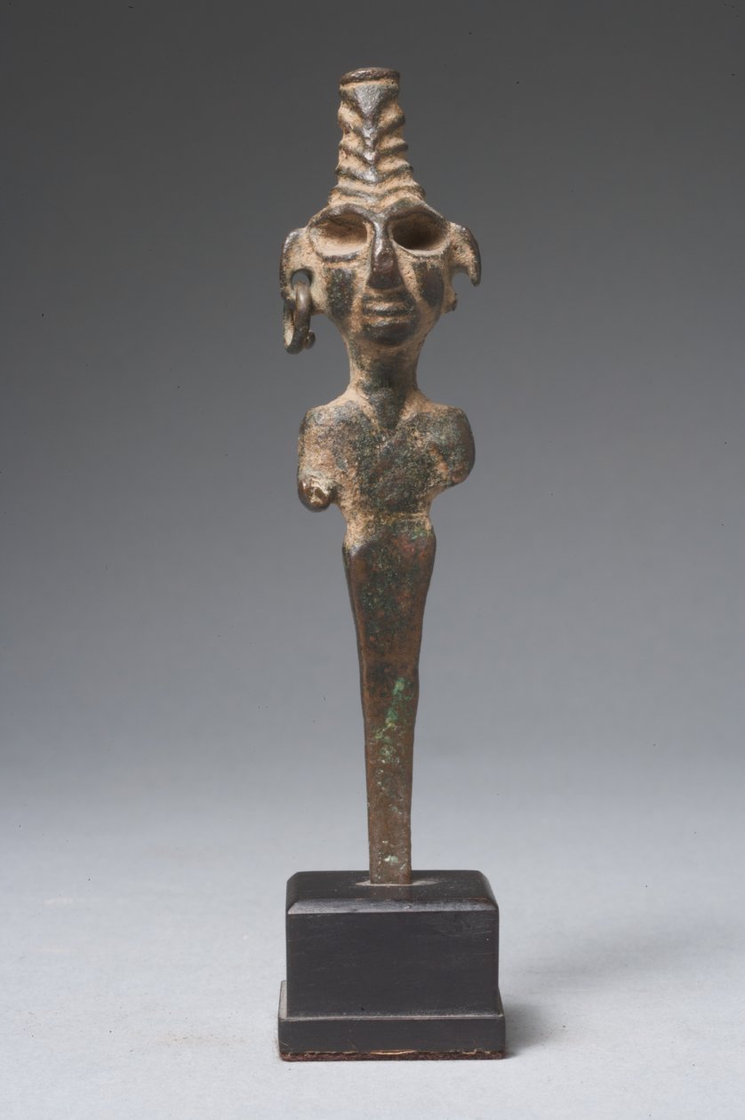 Figura anatólico-canananéia (bronze) (ver também 325651) de Hittite