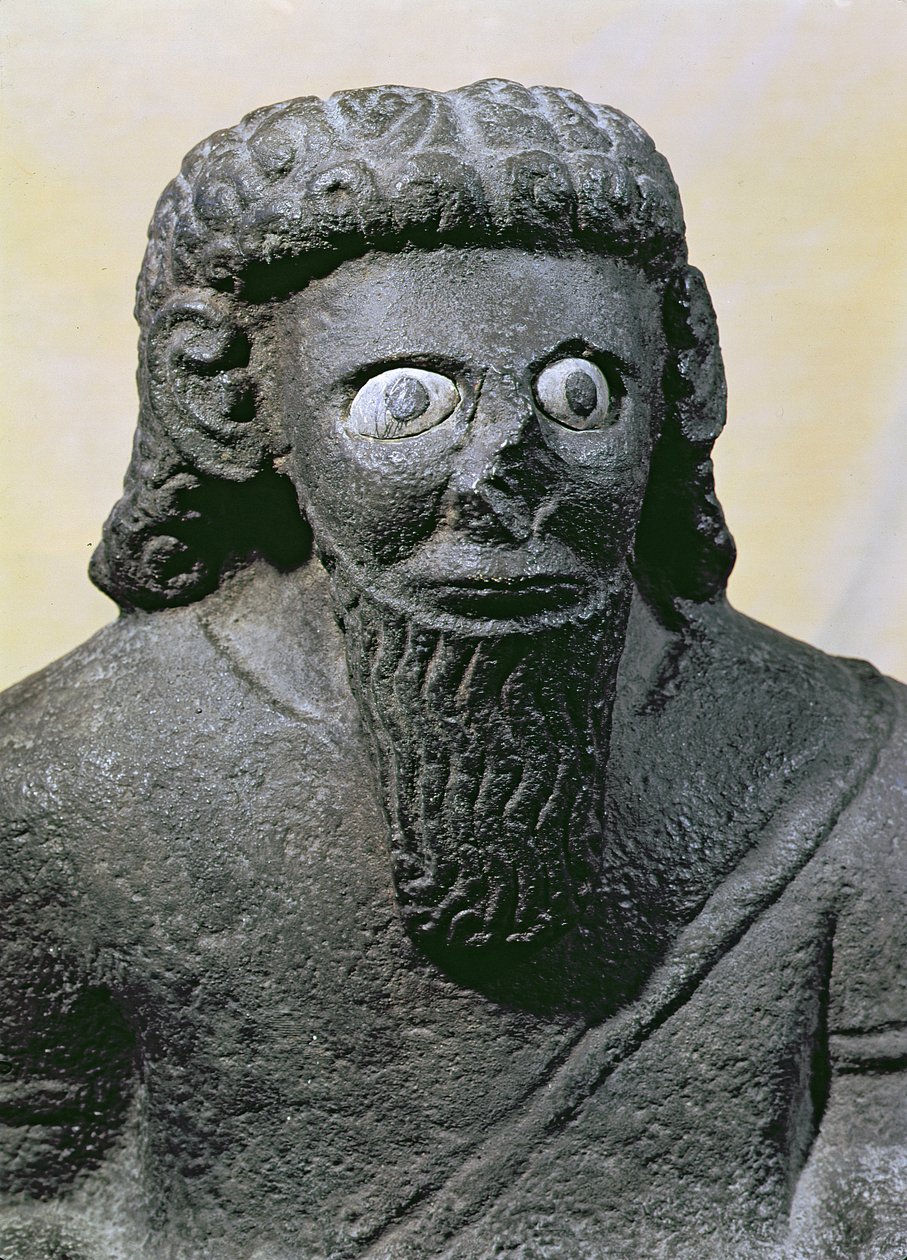 Rei Hadad, do Palácio de Tell-Halaf, Síria de Hittite