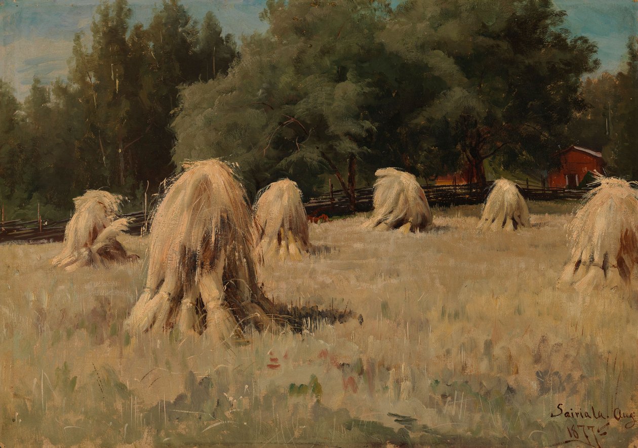 Pilhas de centeio de Hjalmar Munsterhjelm