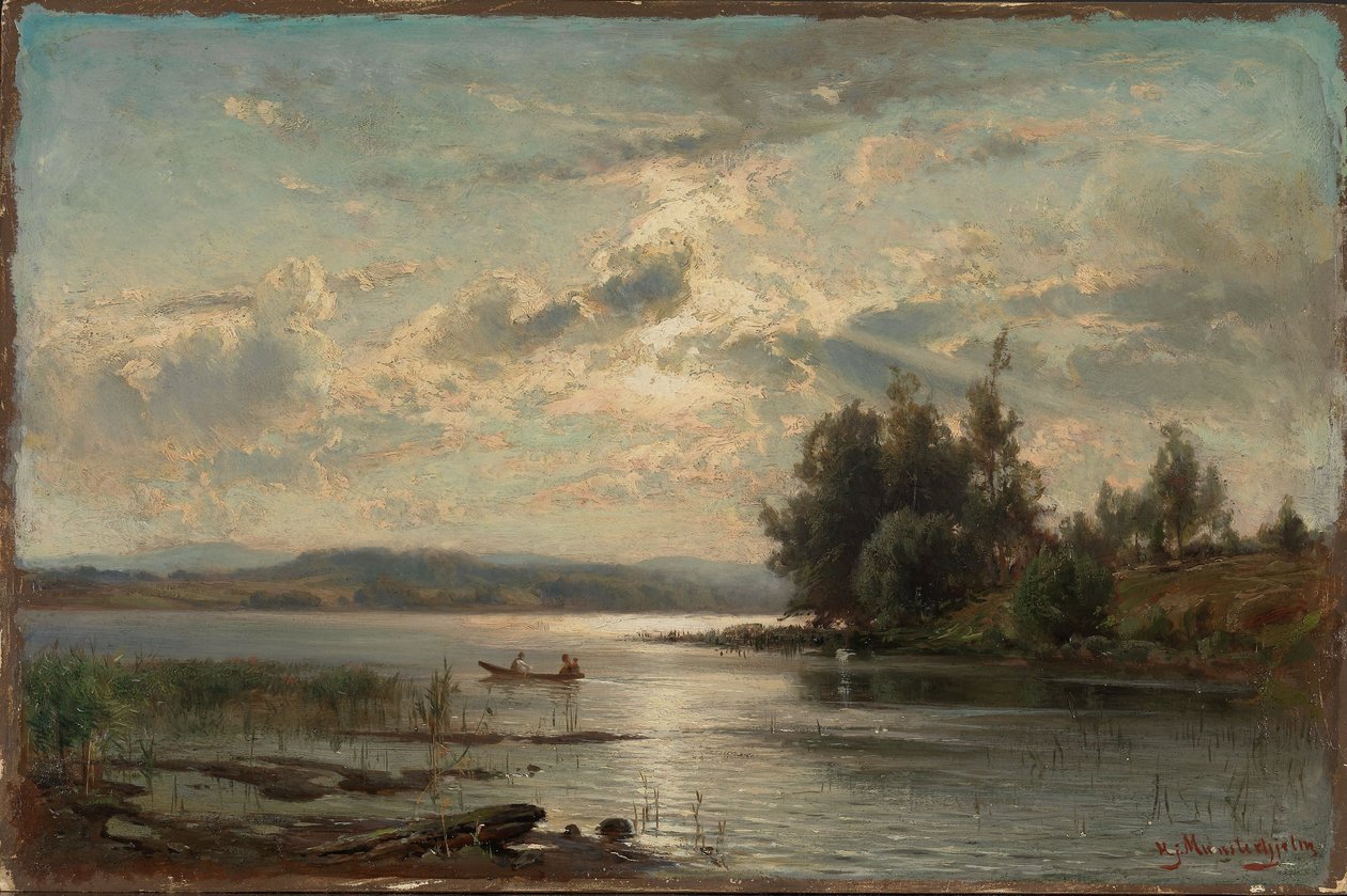 Lago no Tavastland de Hjalmar Munsterhjelm