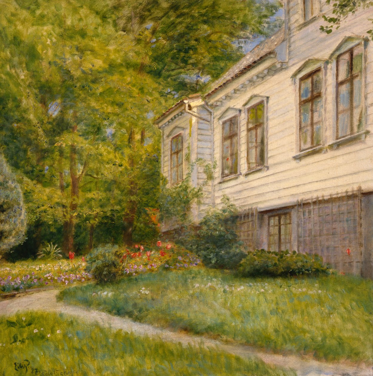 Soelyst de Hjalmer Eilif Emanuel Peterssen