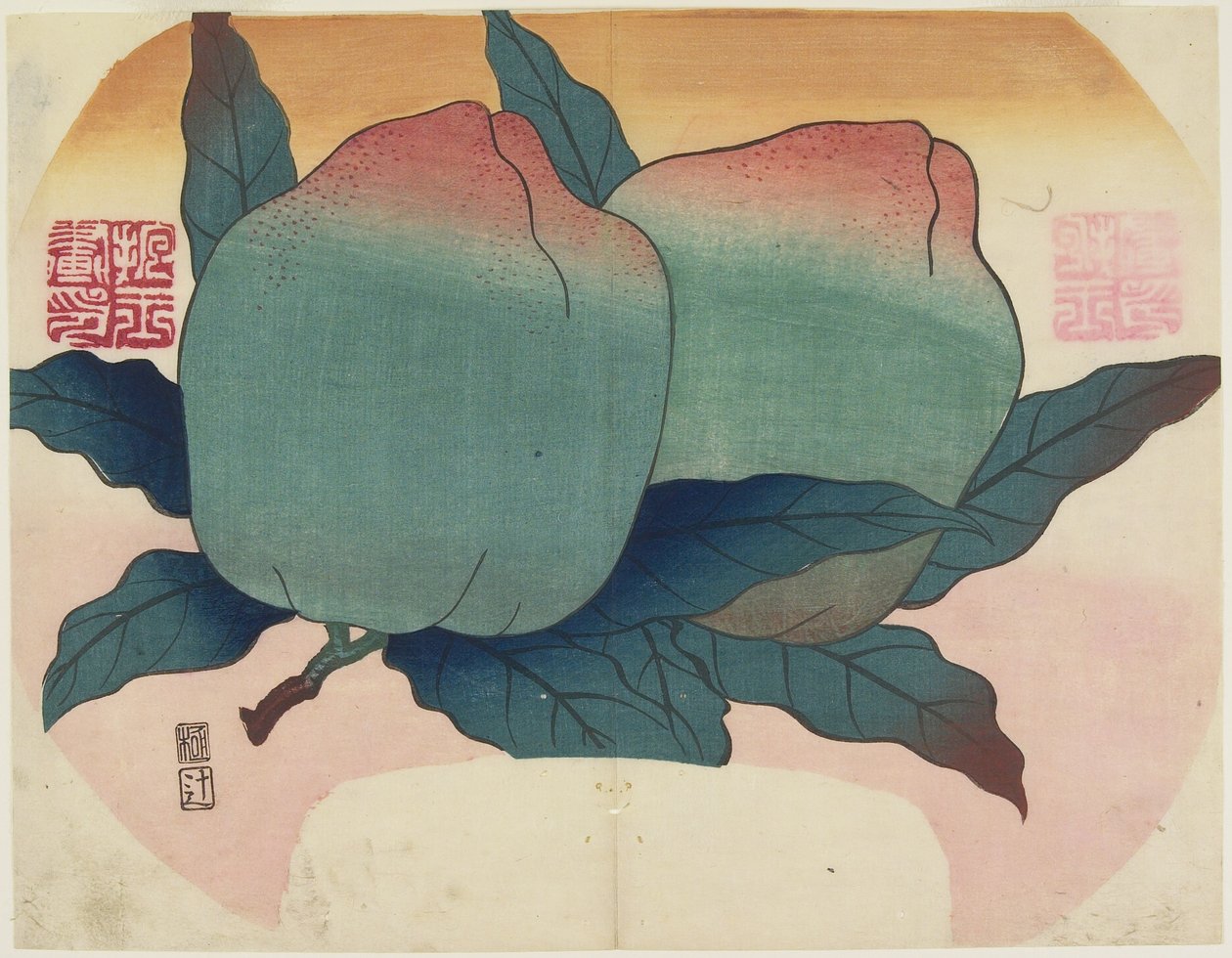(Fruta na videira), c. 1830 de Hogyoku