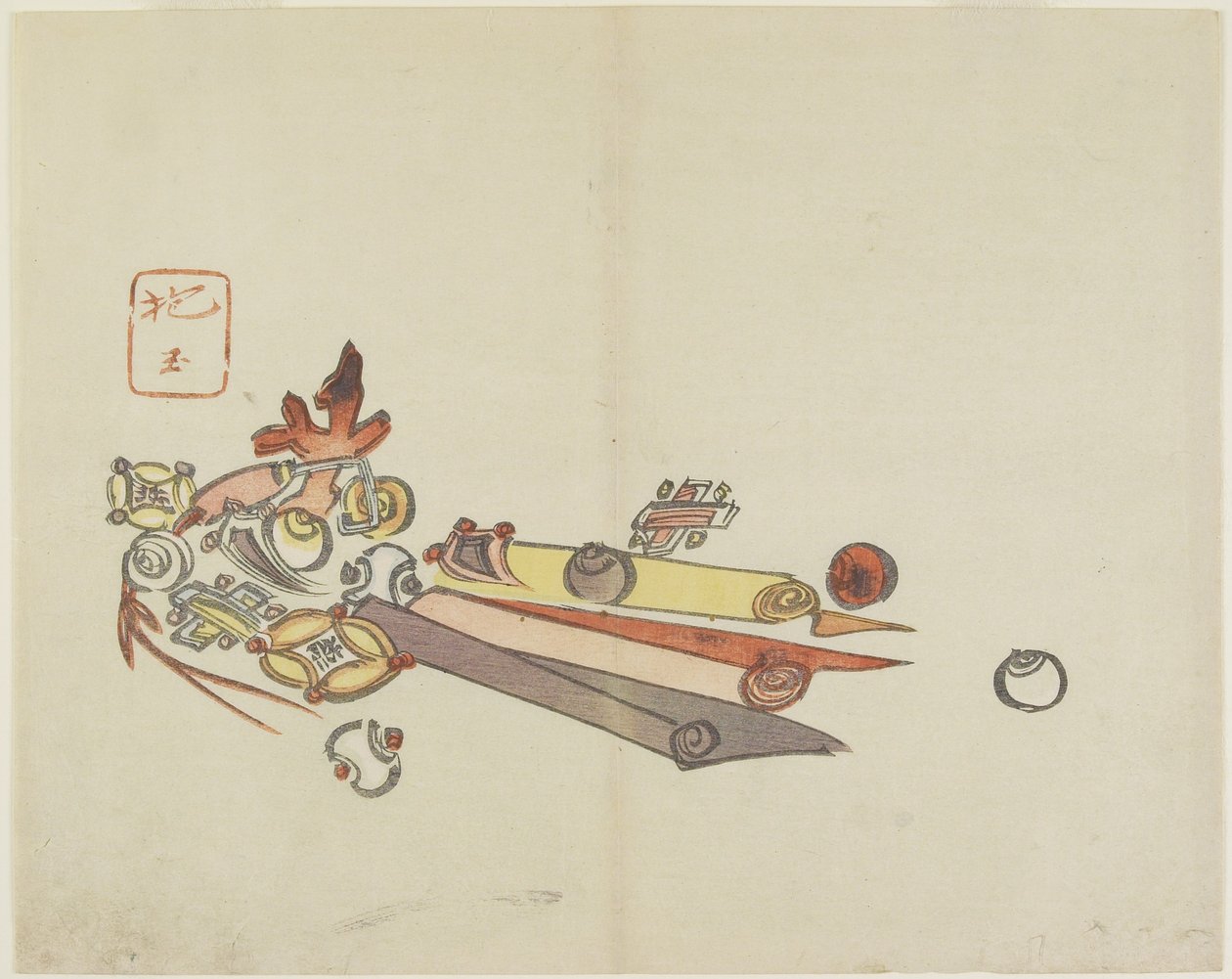 (Ornaments of Festival Float), c. 1830 de Hogyoku