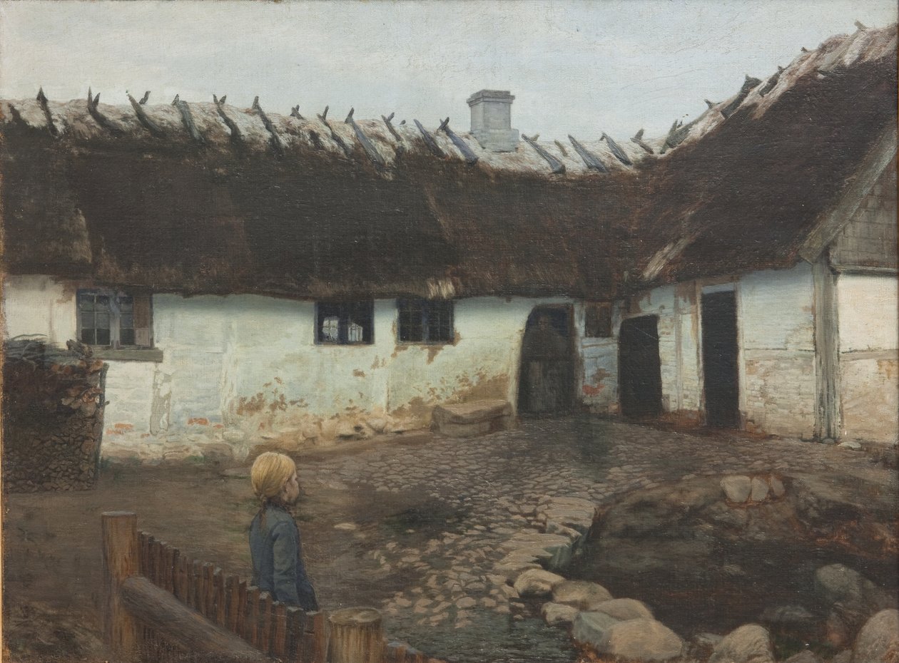 Fora de uma herdade de Holger Møller