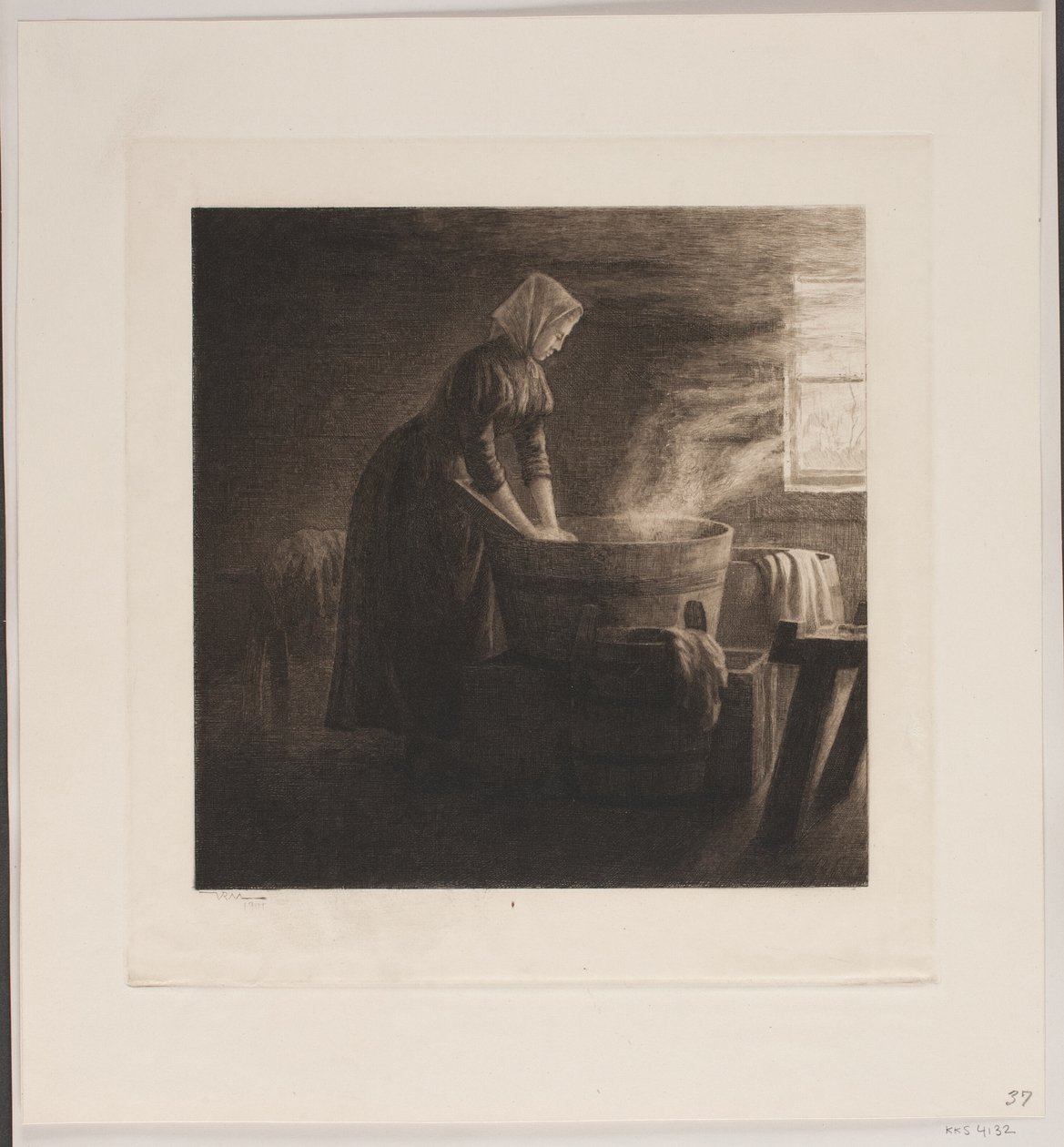 Lavadeira de Holger Valdemar Rasmussen Magaard