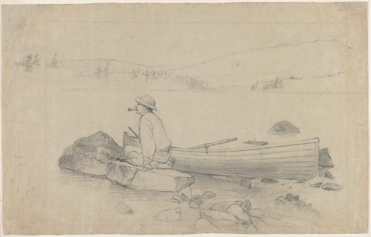 Adirondacks, 1868. de Homer Dodge Martin