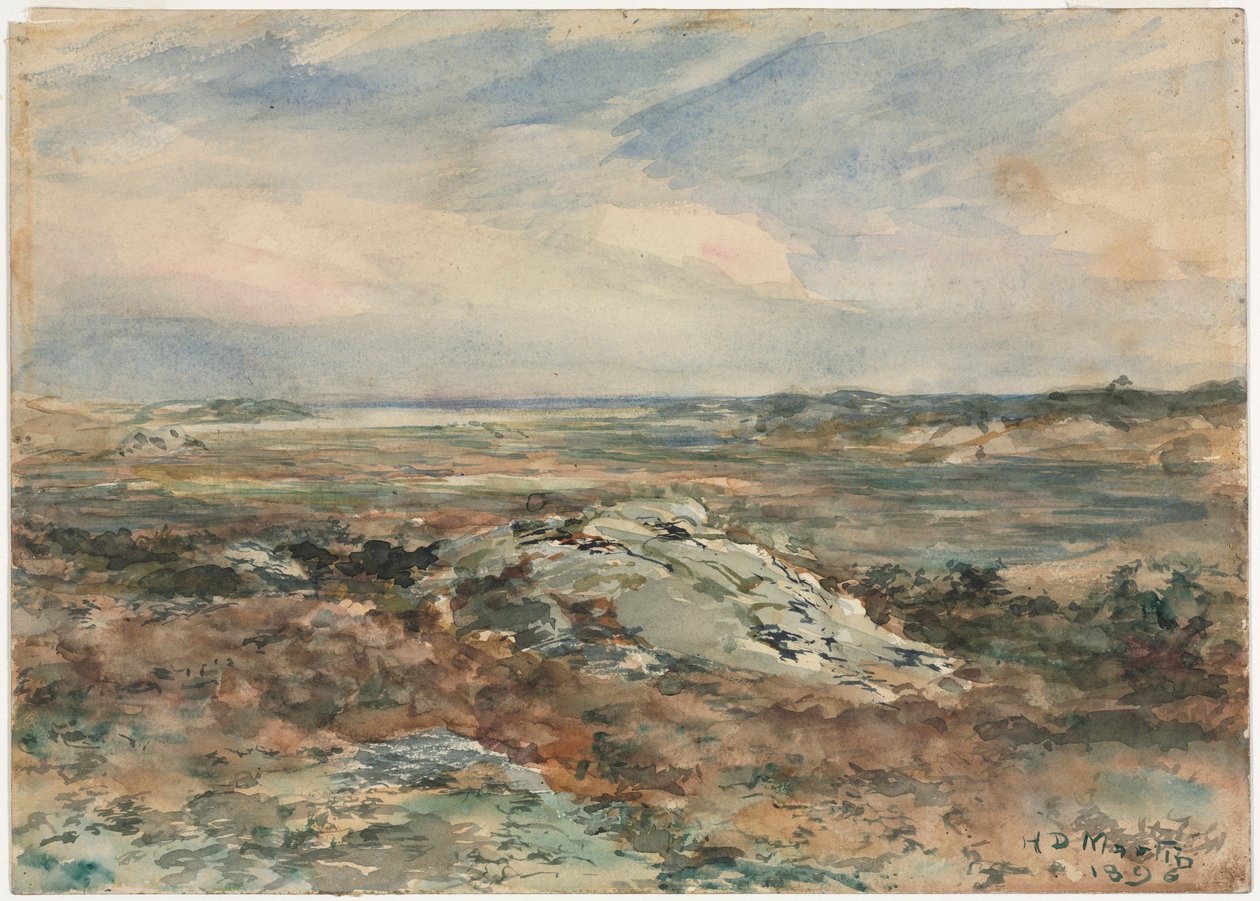 Paisagem, 1896. de Homer Dodge Martin