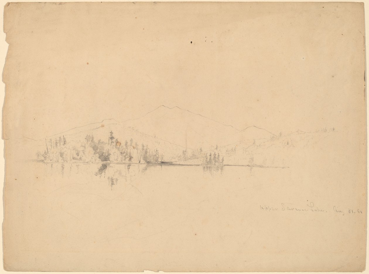 Lago superior Saranac de Homer Dodge Martin