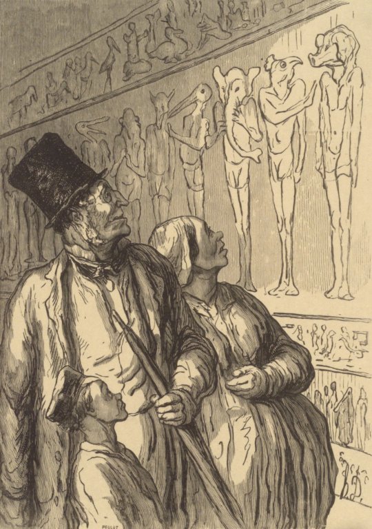 Na Exposição Universal de Honoré Daumier