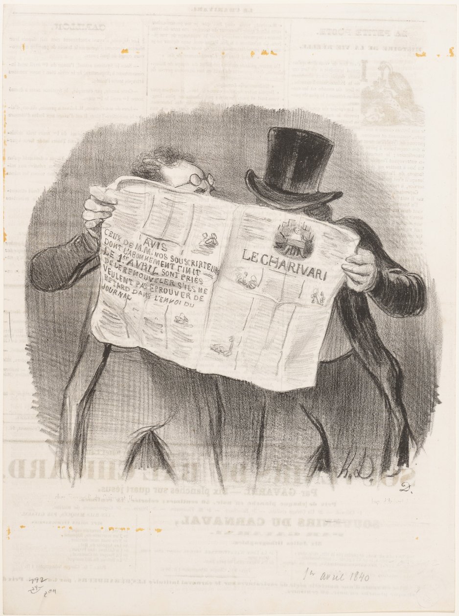 Conselhos aos Assinantes de Honoré Daumier