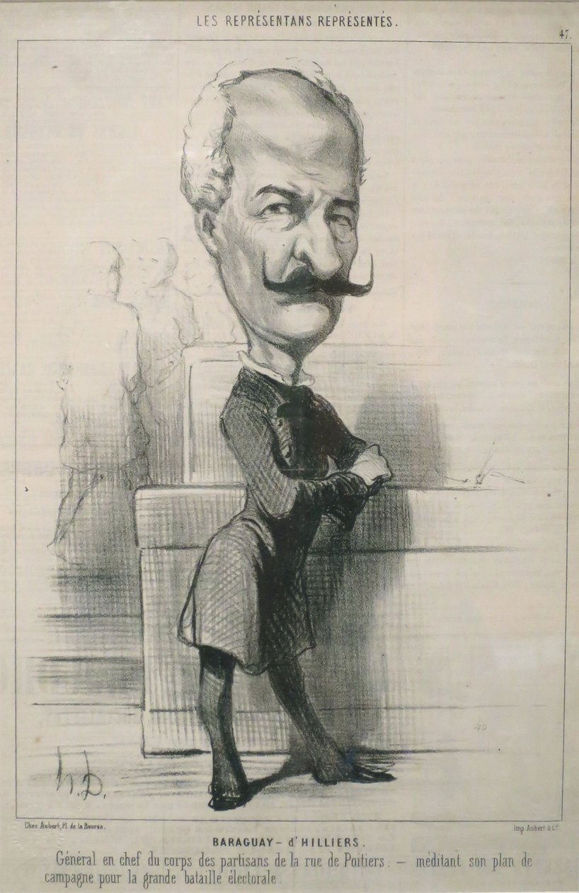 Archille Baraguay dHilliers de Honoré Daumier