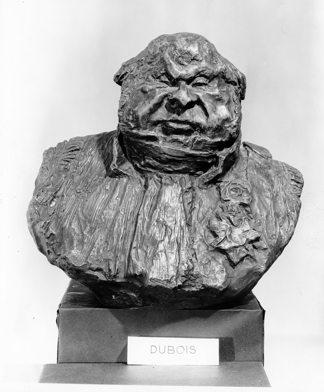 Busto de Hippolyte Abraham, conhecido como Abraham-Dubois (1794-1863) 1833 (bronze) de Honoré Daumier