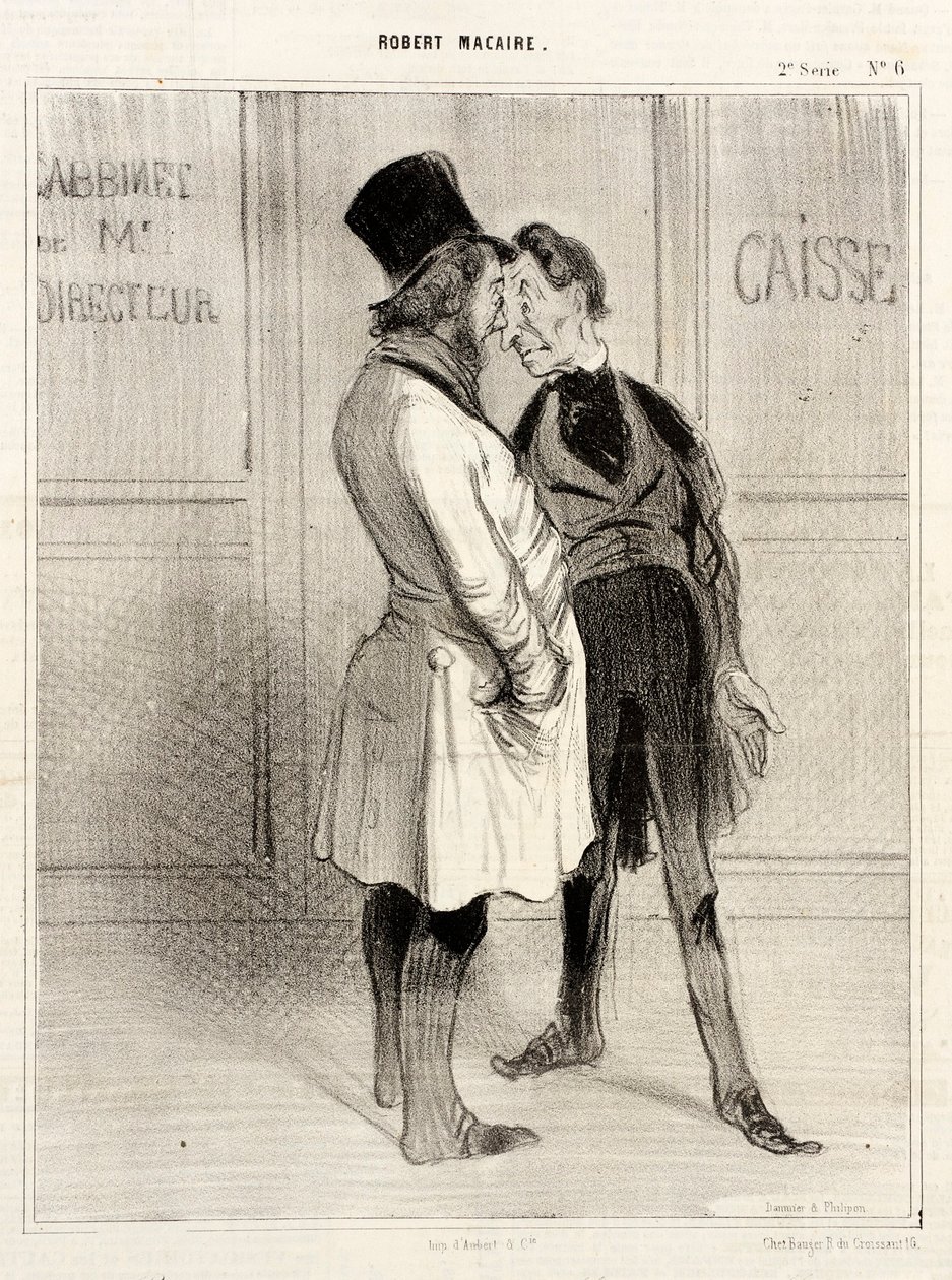 Bom! meu querido diretor de Honoré Daumier
