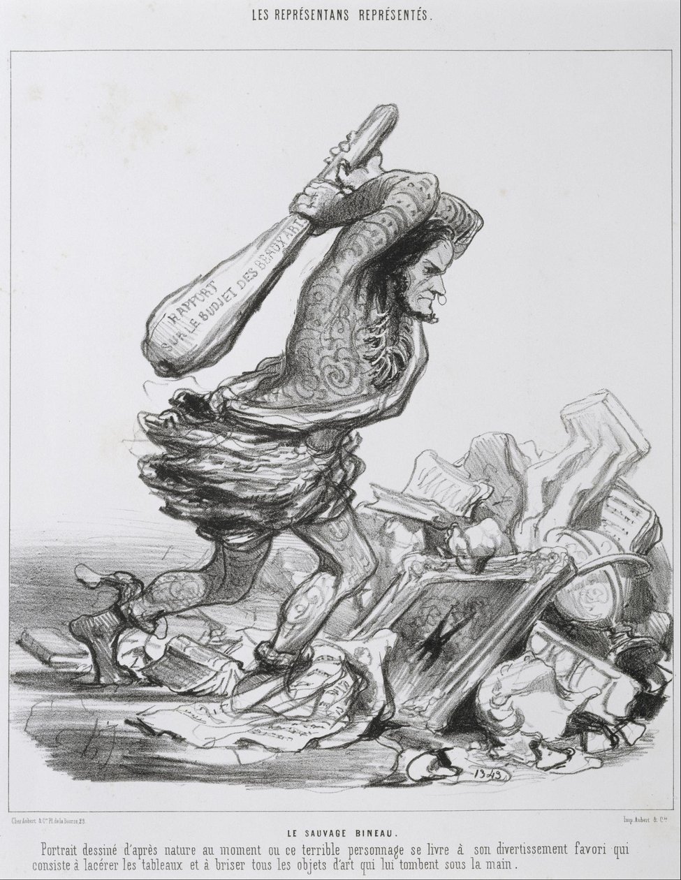 O Bineau Selvagem. de Honoré Daumier