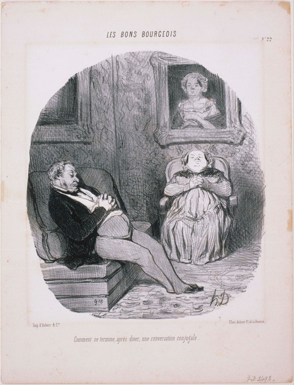 The Good Bourgeois- Como terminar ... Uma conversa conjugal de Honoré Daumier