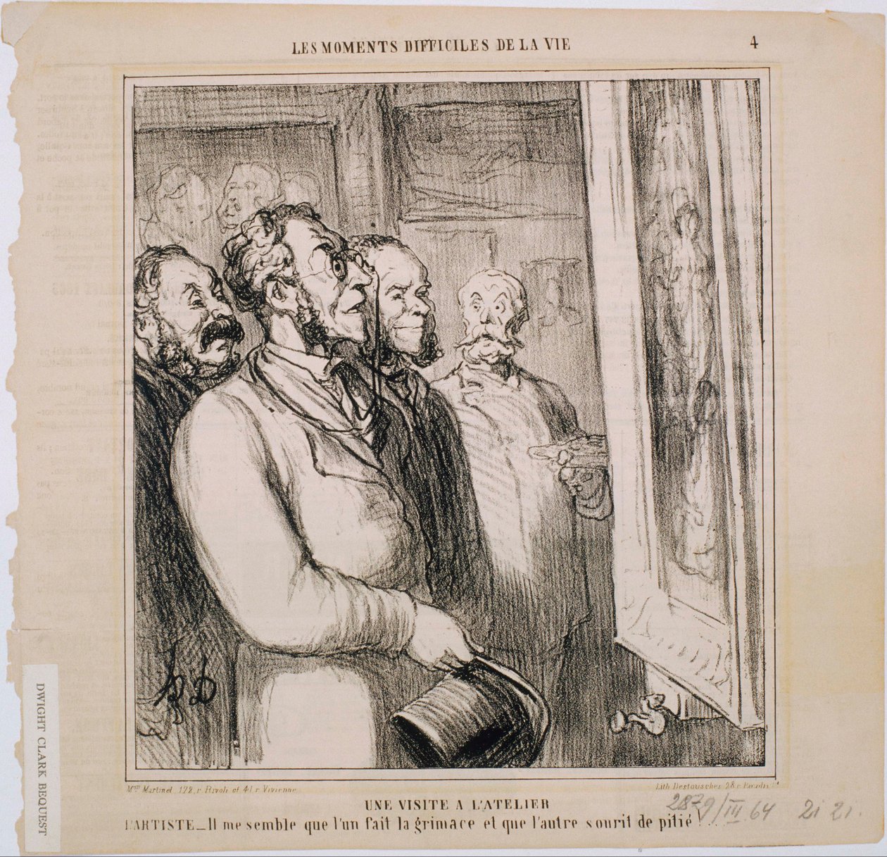 Os momentos difíceis da vida - uma visita ao Workshop de Honoré Daumier