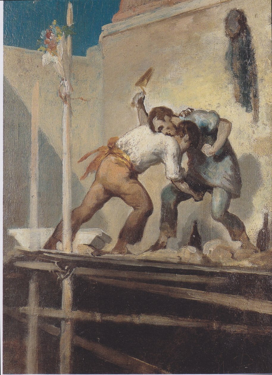 Pedreiros de Honoré Daumier