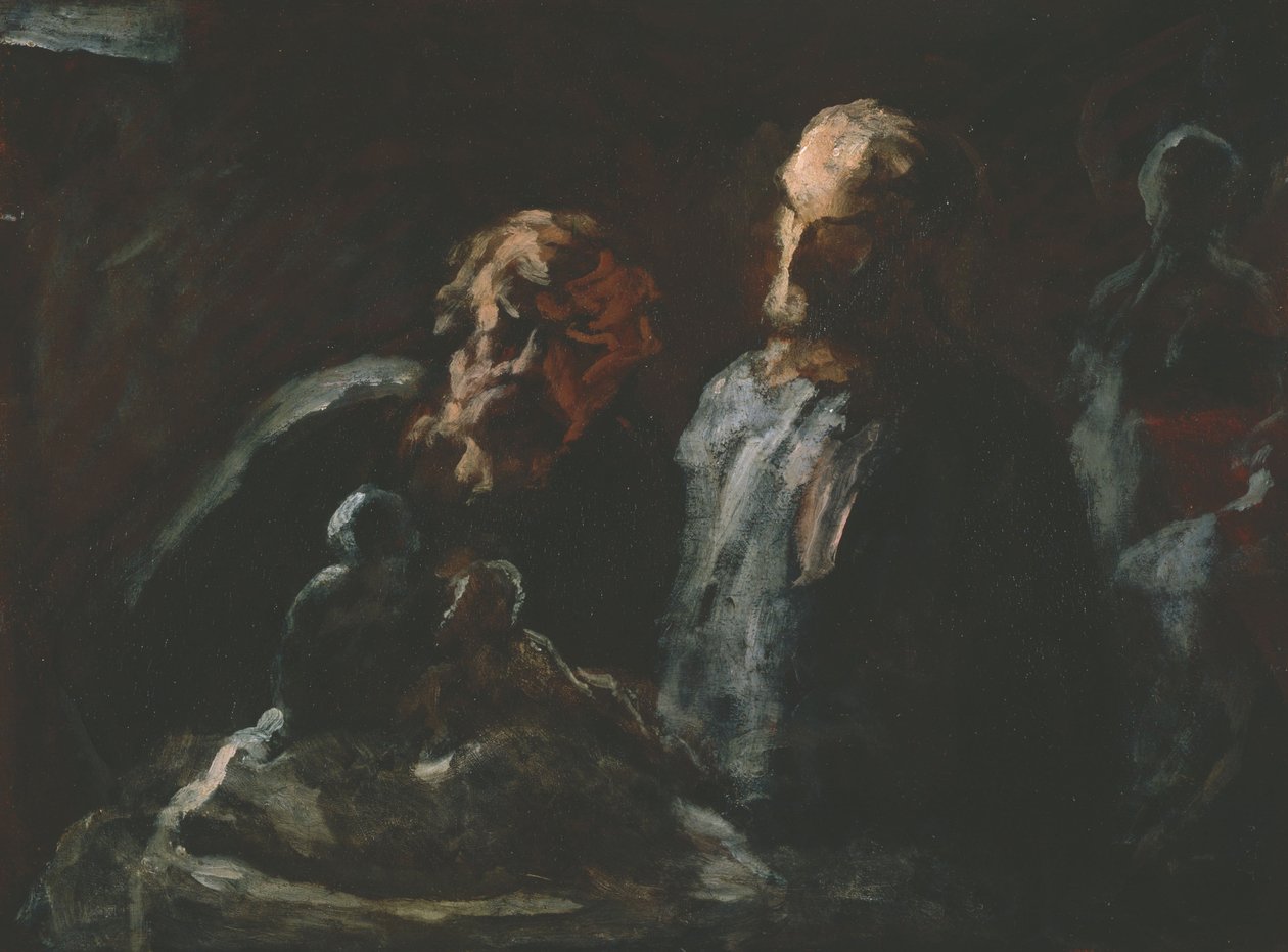 Dois escultores de Honoré Daumier
