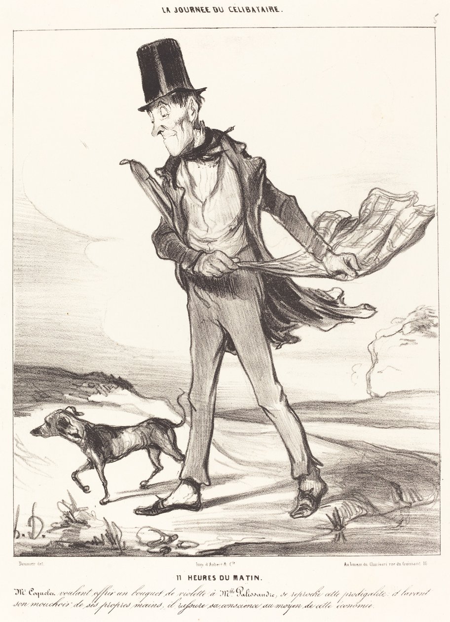 11h de Honoré Daumier