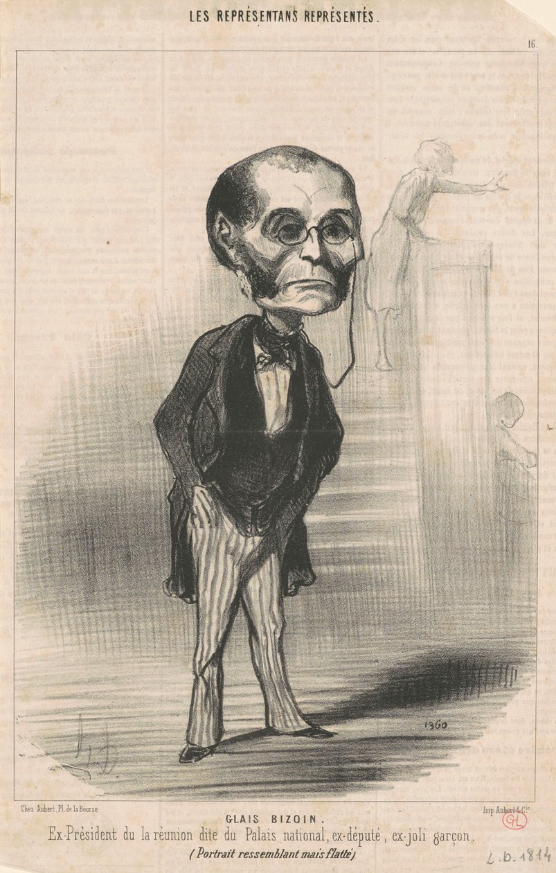 A.O. Glais-Bizoin de Honoré Daumier