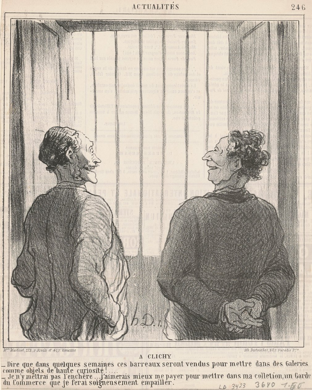 Um clichê de Honoré Daumier