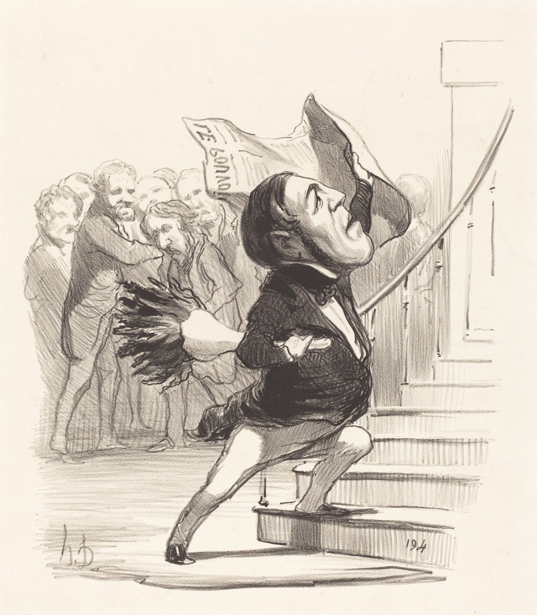 A. Granier de Cassagnac de Honoré Daumier