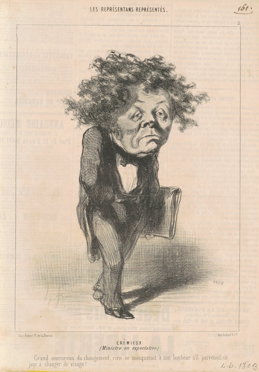 Adolphe Cremieux de Honoré Daumier