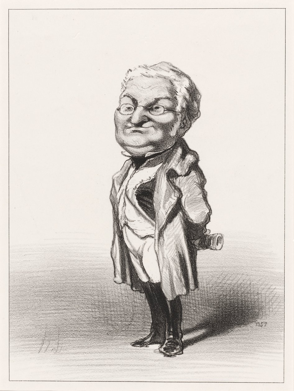 Adolphe Thiers de Honoré Daumier