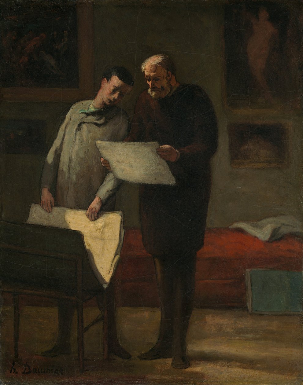 Conselhos para um jovem artista de Honoré Daumier