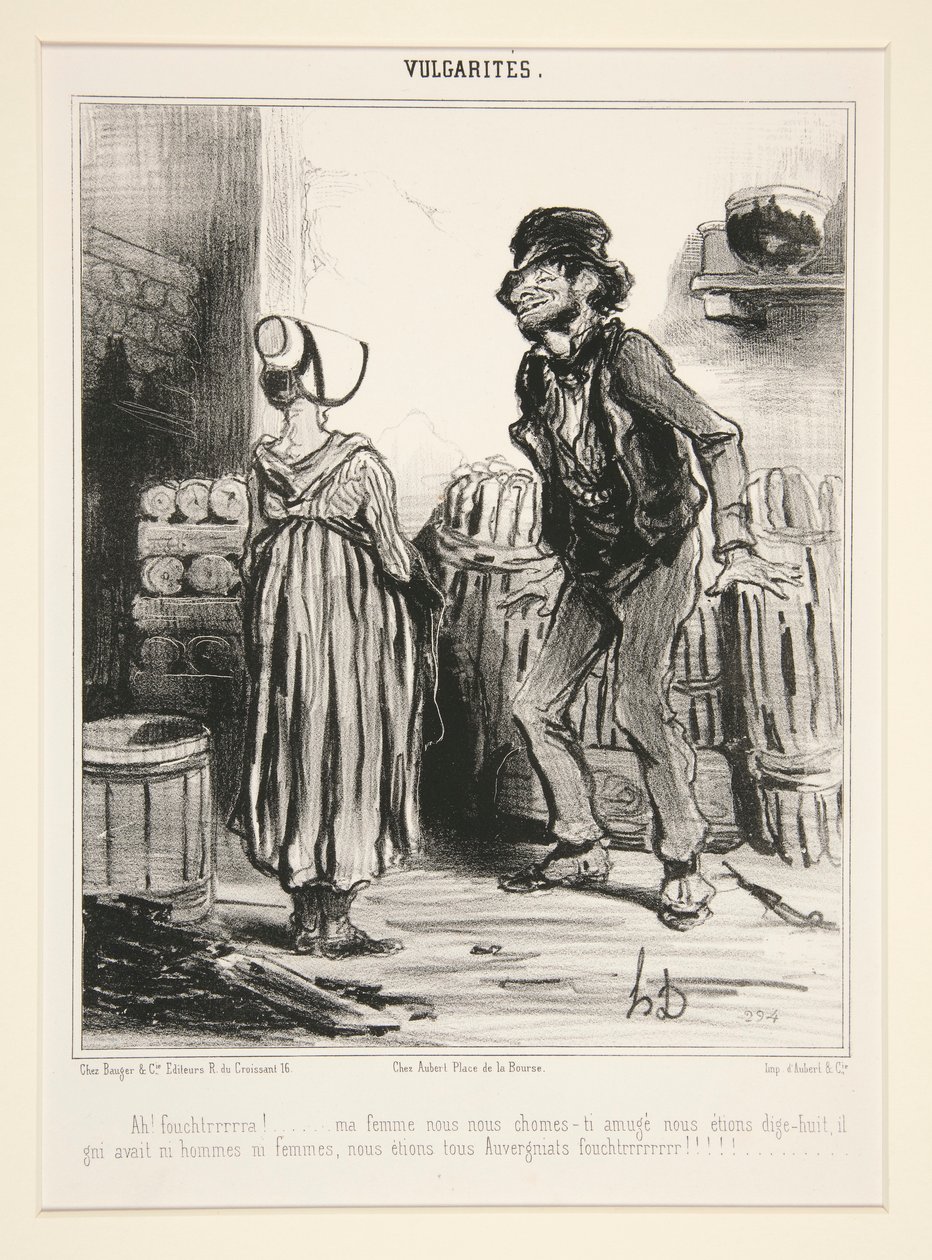 Ah! Fouchtrrrrra! de Honoré Daumier