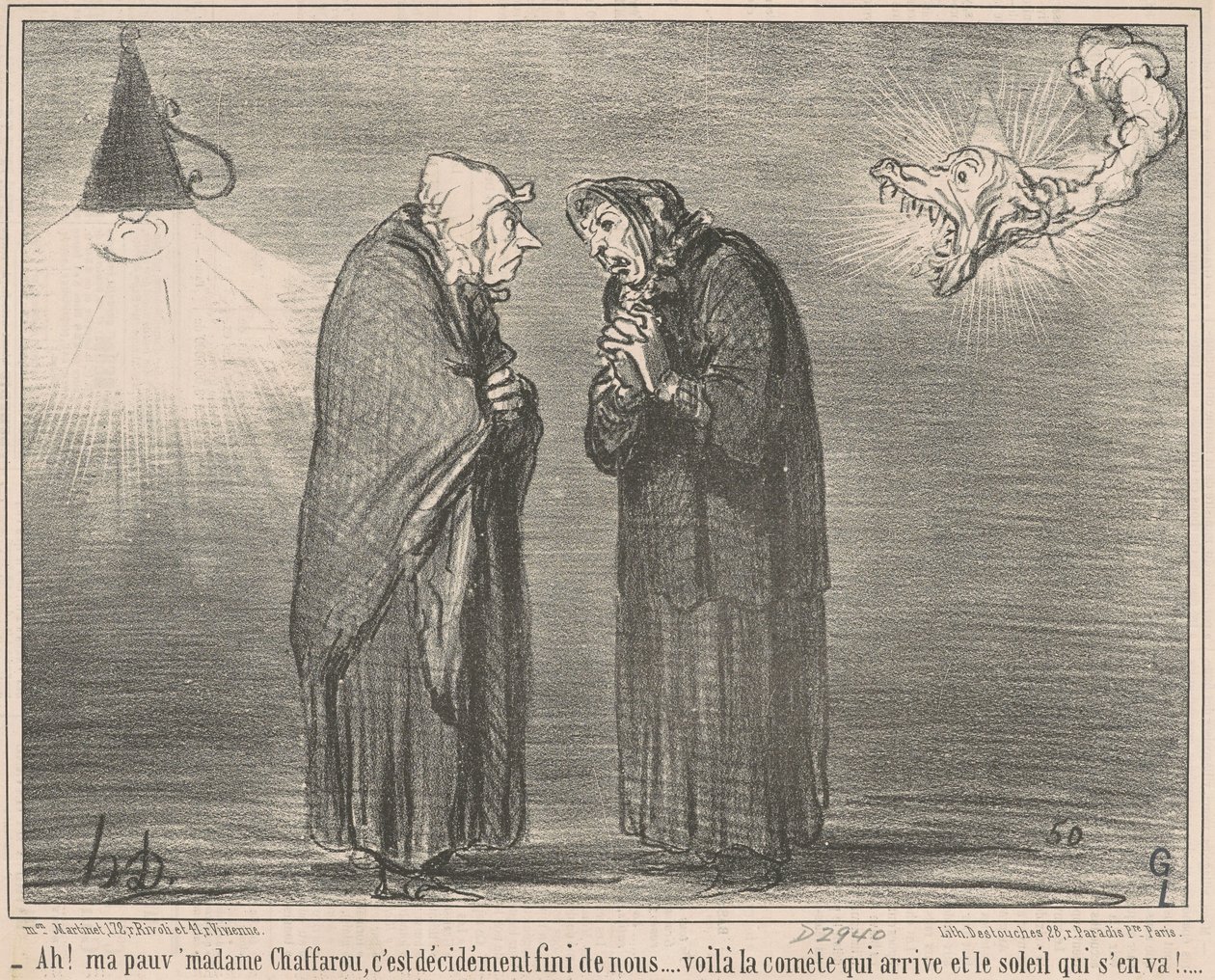 Uh! O que é Buffa enquanto cifra... de Honoré Daumier