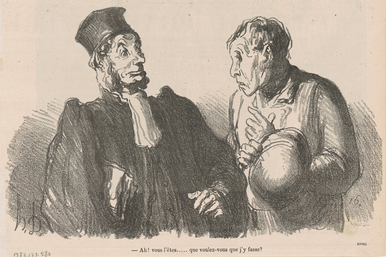 Ah! Você é... o que você quer... de Honoré Daumier