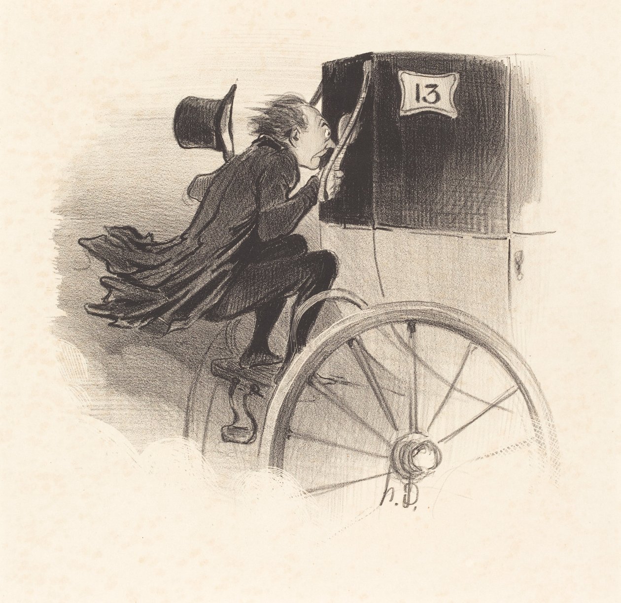 Ah! muito bom tenho certeza! infeliz... de Honoré Daumier