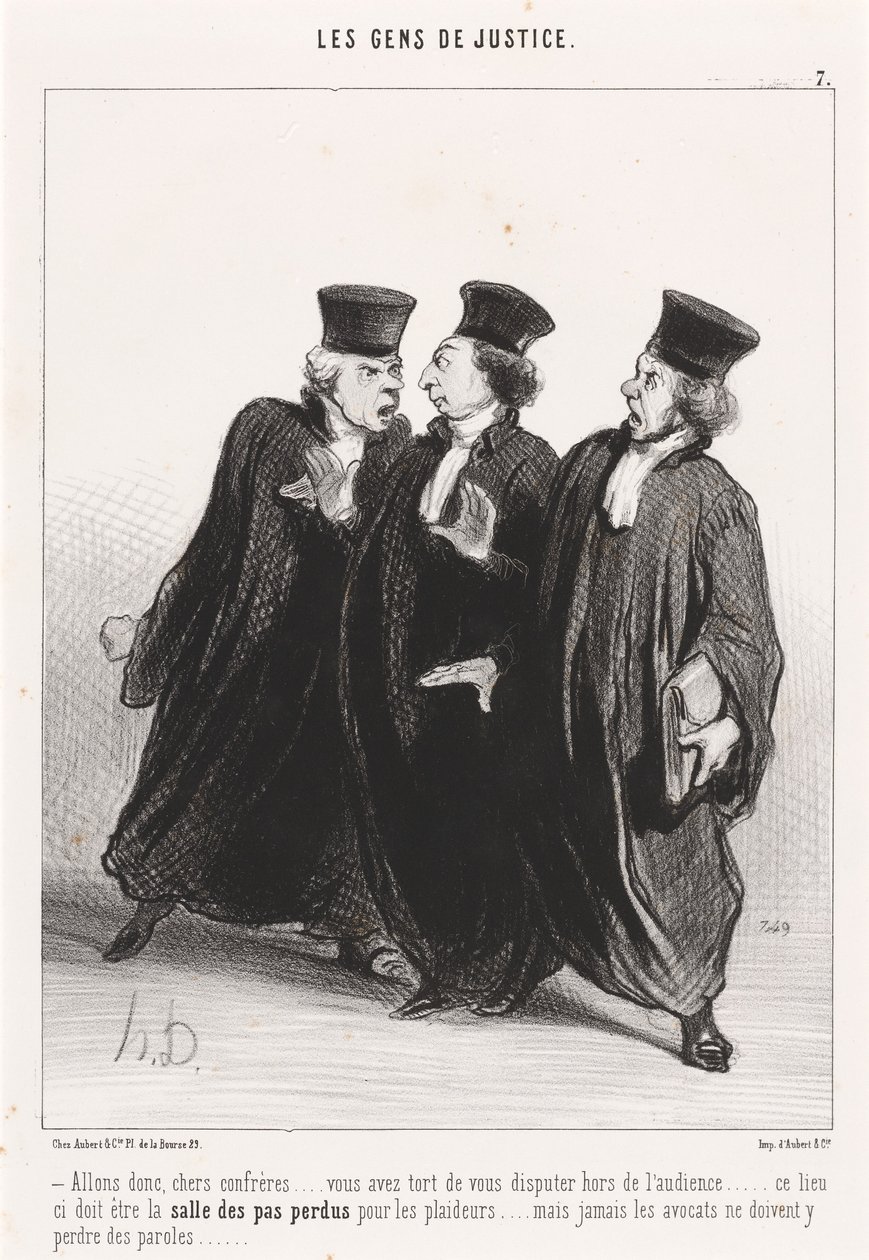 Vamos, caros colegas... de Honoré Daumier