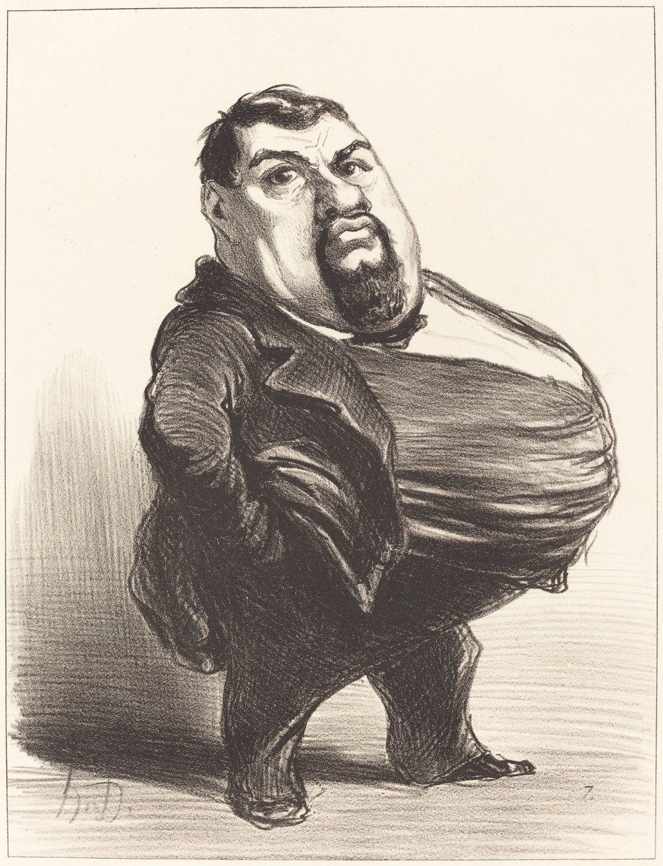 Antônio Thouret de Honoré Daumier
