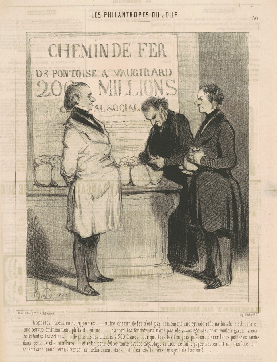 Tragam, senhores, tragam... de Honoré Daumier