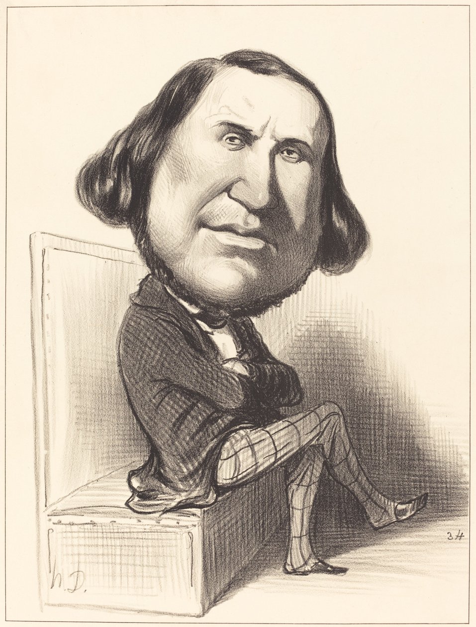 Auguste Avon de Honoré Daumier