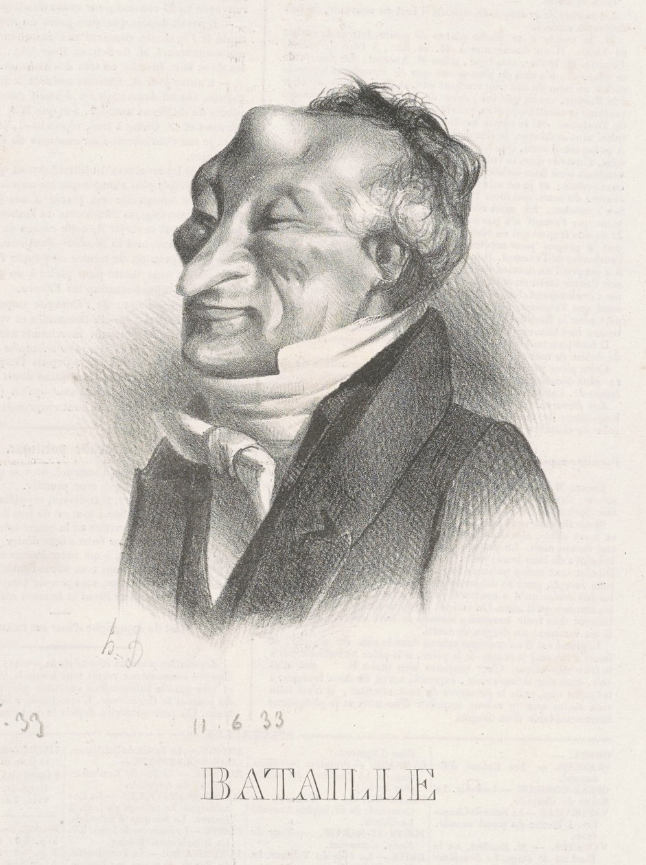 Batalha (Alex. Simon Pataille) de Honoré Daumier