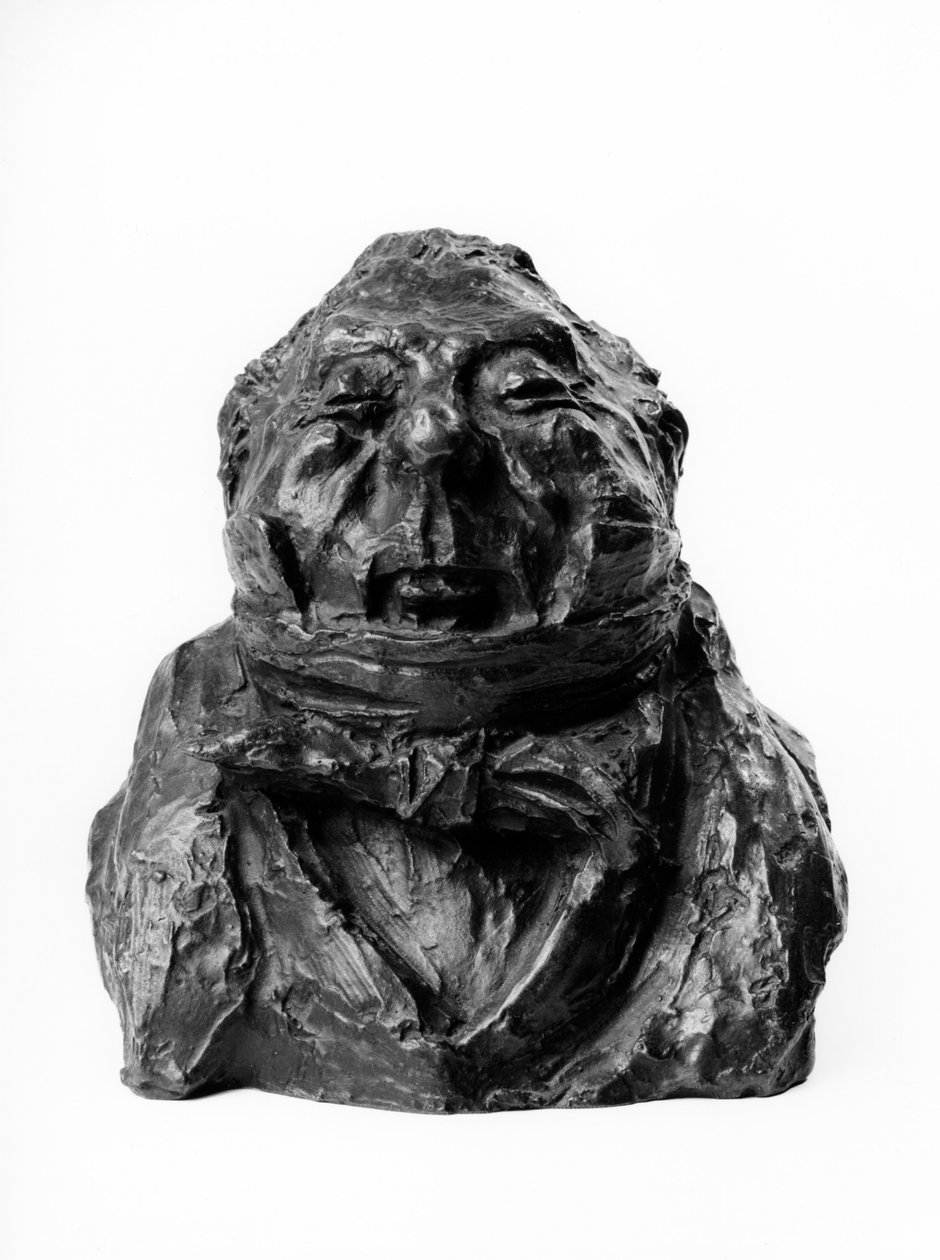 Caricatura de Charles-Guillaume Etienne (bronze) de Honoré Daumier
