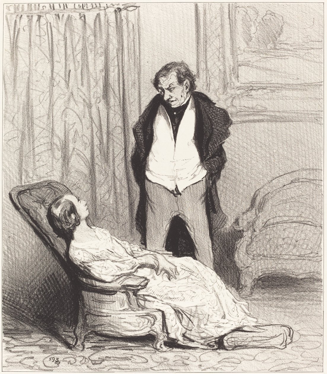 Caixa de cenoura de Honoré Daumier