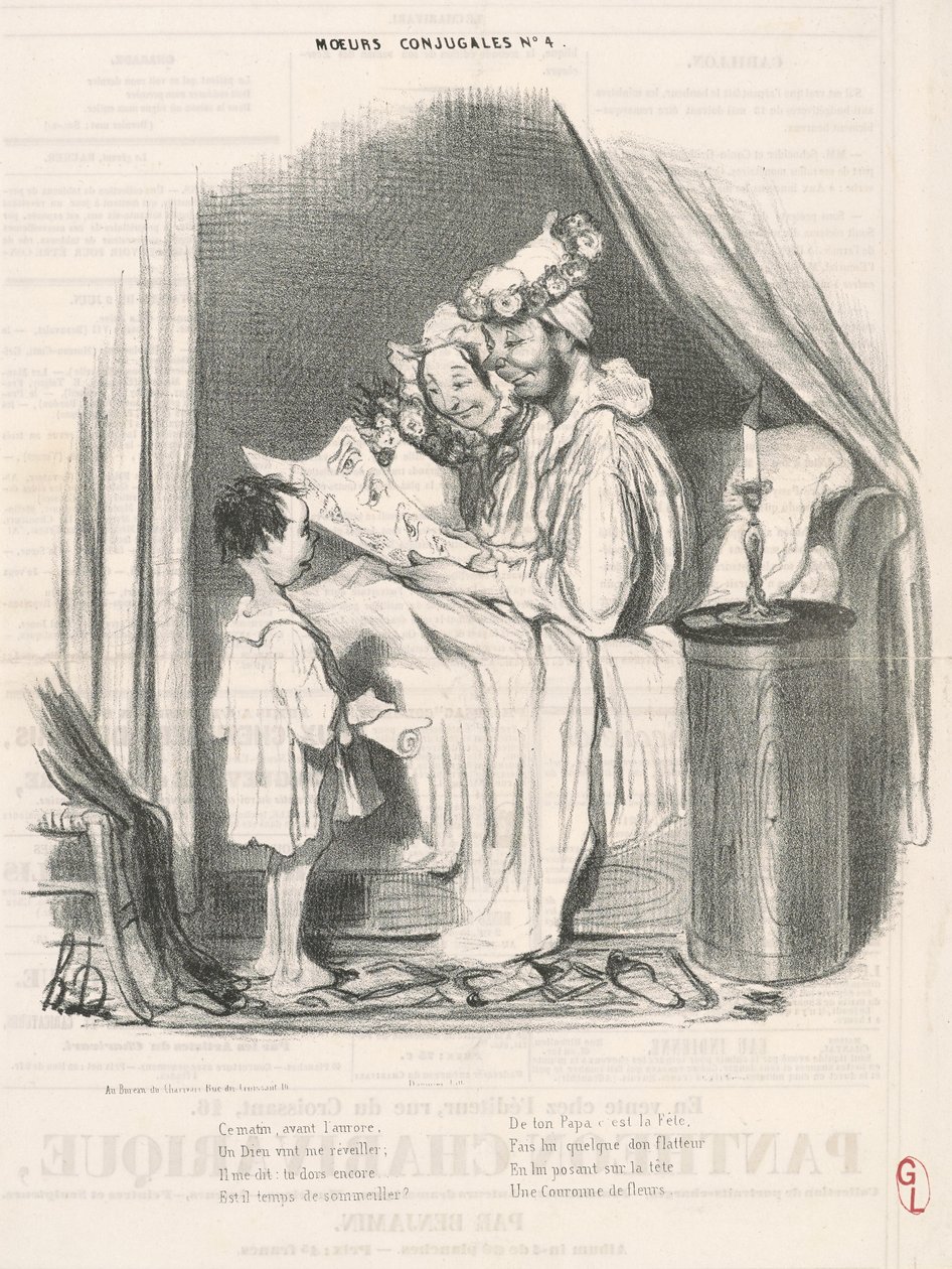 Esta manhã antes do amanhecer... de Honoré Daumier