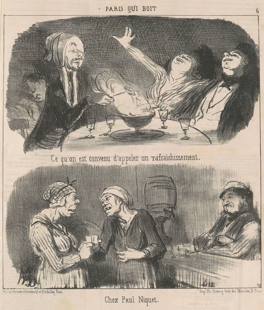 O que concordamos em chamar de refresco de Honoré Daumier