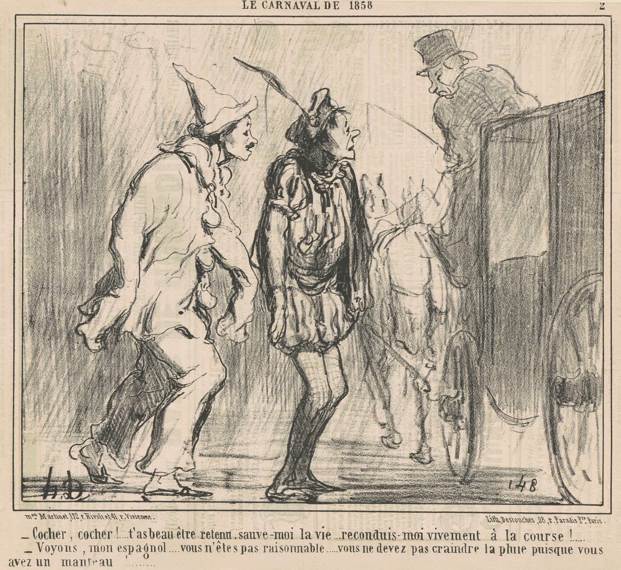 Tique, Tique! ... de Honoré Daumier