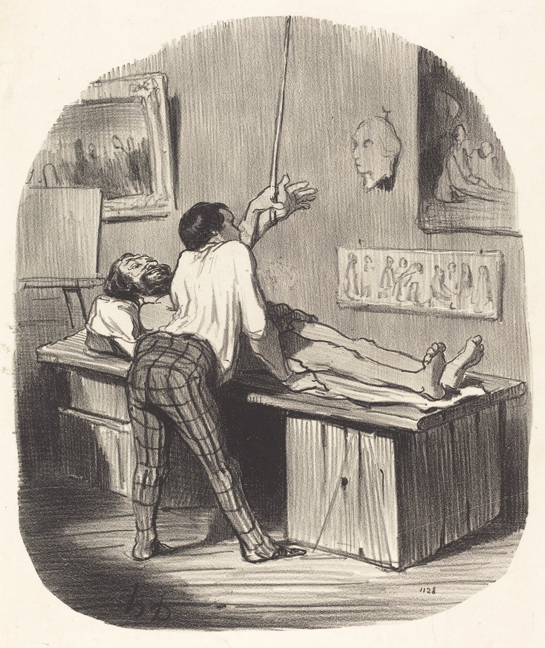 Como, Saint-Gervais levou isso... de Honoré Daumier