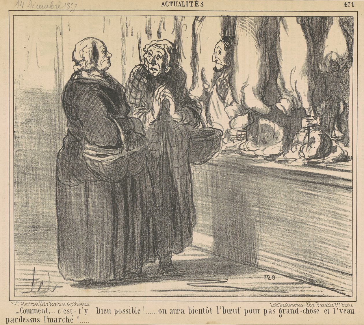 Como... Deus é possível! ... de Honoré Daumier